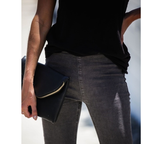 GINGER Black Distressed Bell Bottom Jeans - Picture 6 of 6